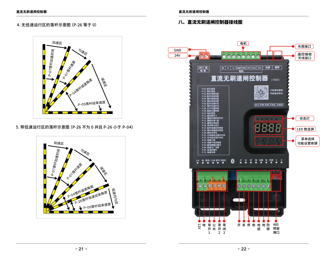 D8 运行曲线与接线图